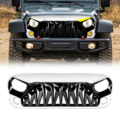 Black and white abs plastic grille from AMERICAN MODIFIED part number AMJPAA00147