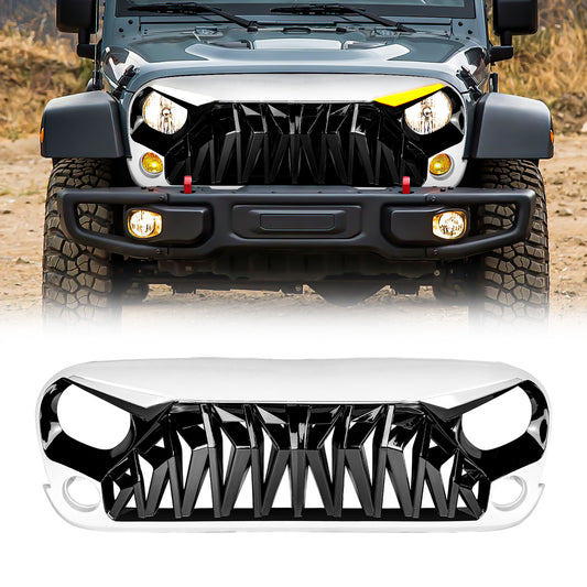 Black and white abs plastic grille from AMERICAN MODIFIED part number AMJPAA00147