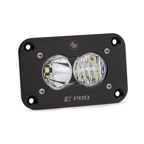 Black auxiliary light with mounting hardware from Baja Designs part number 481003
