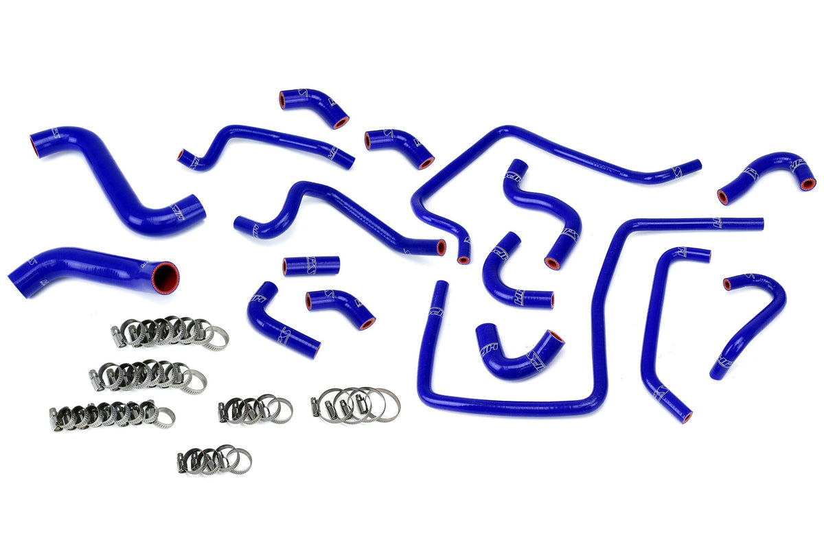 Radiator Coolant Hose Kit from HPS Performance part number 57-1812-BLUE