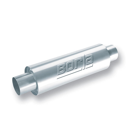 T-304 stainless steel exhaust muffler from Borla part number 40085