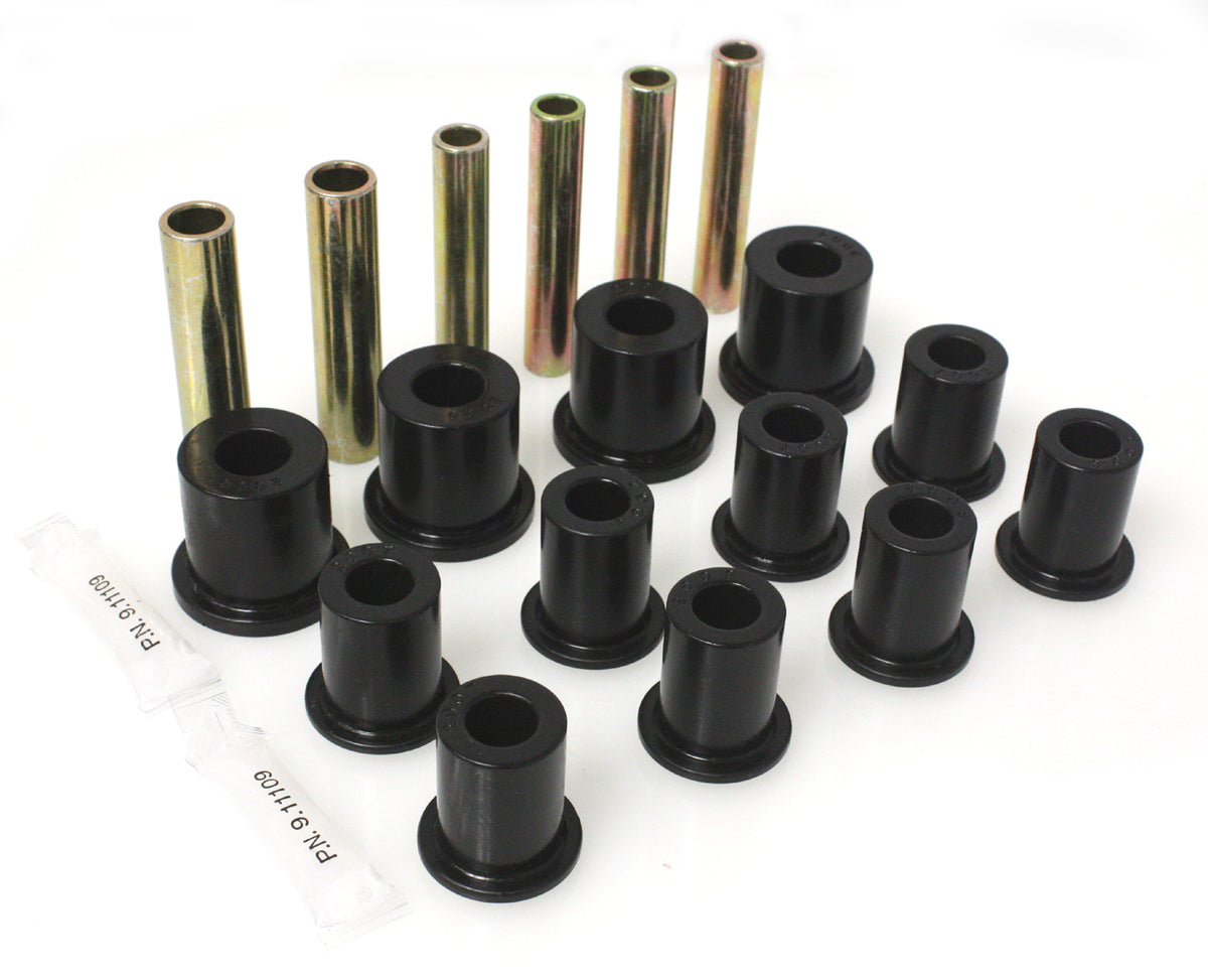 Black polyurethane leaf spring bushing from Energy Suspension part number 3.2105G