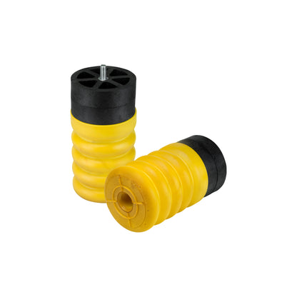 Yellow air suspension helper spring kit from SuperSprings part number SSR-313-54®