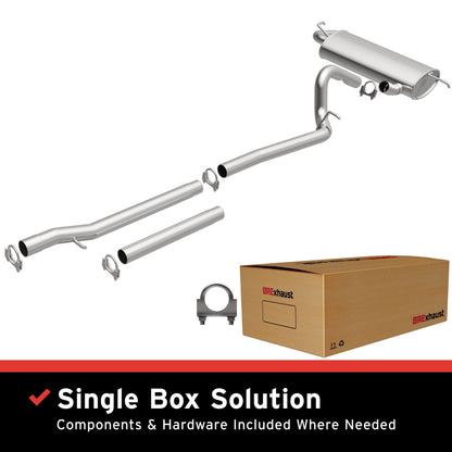 Satin exhaust system kit from BRExhaust part number 106-0045