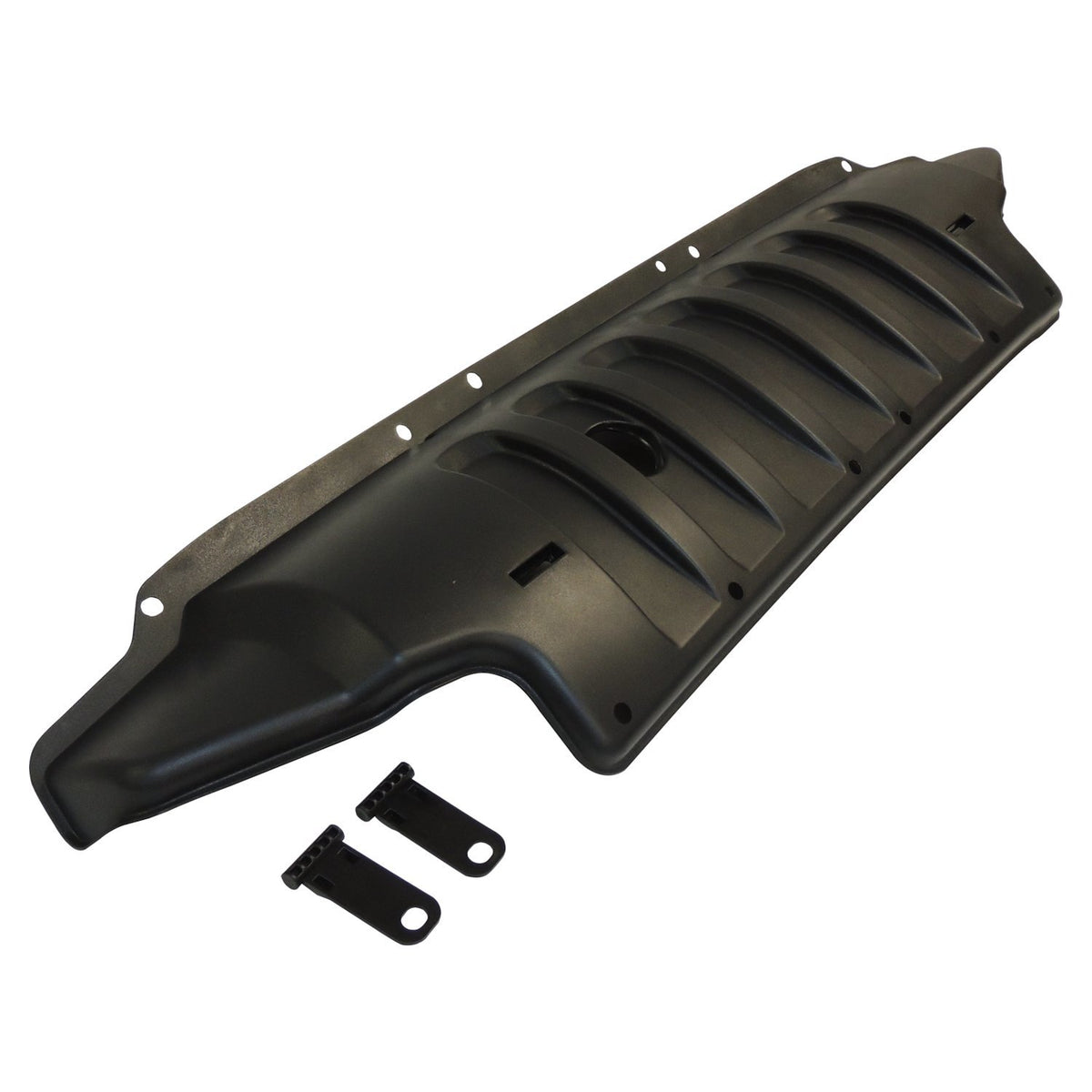 Black air dam from Crown Automotive Jeep Replacement part number 1BE95XXXAD