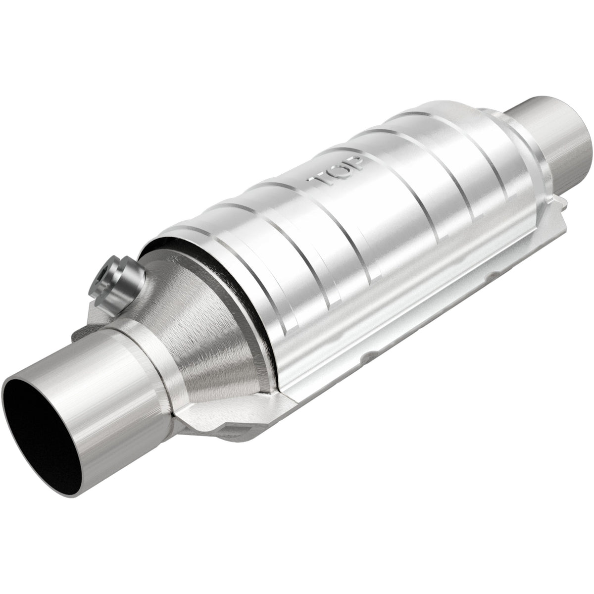 Stainless stainless steel catalytic converter from MagnaFlow Exhaust Products part number 51304