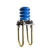 Blue air suspension helper spring kit from SuperSprings part number SSR-624-40