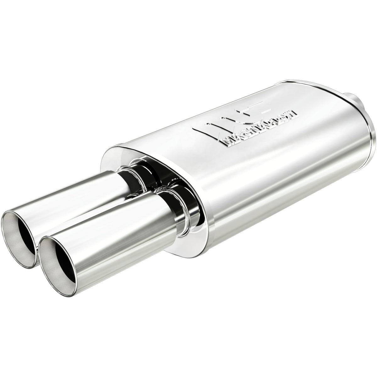 Brushed exhaust muffler from MagnaFlow Exhaust Products part number 14815