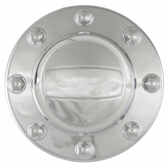 Silver chrome plated aluminum wheel cap set from Coast To Coast part number IWCC2415