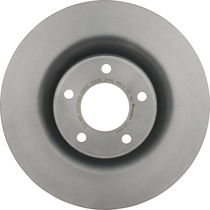Gray cast iron disc brake rotor from Brembo part number 09.C185.11
