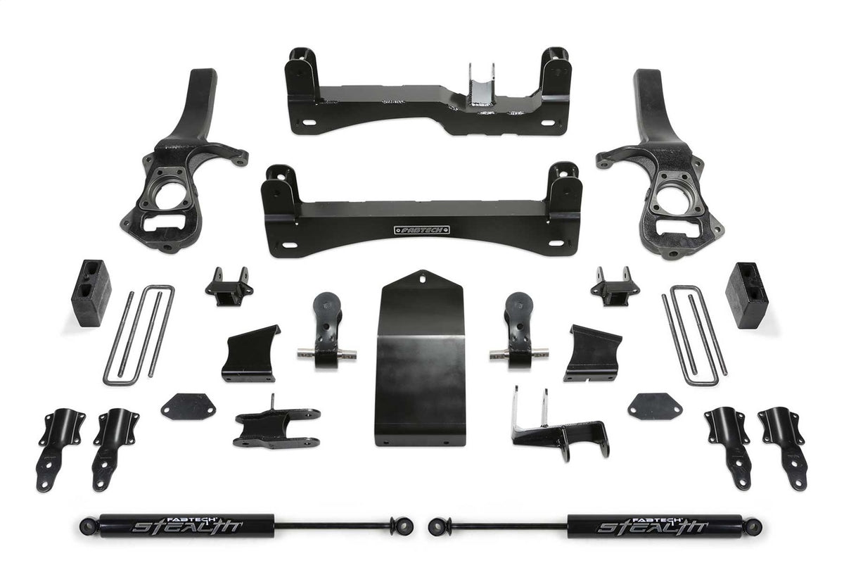Basic Lift System w/Shocks from Fabtech part number K1136M