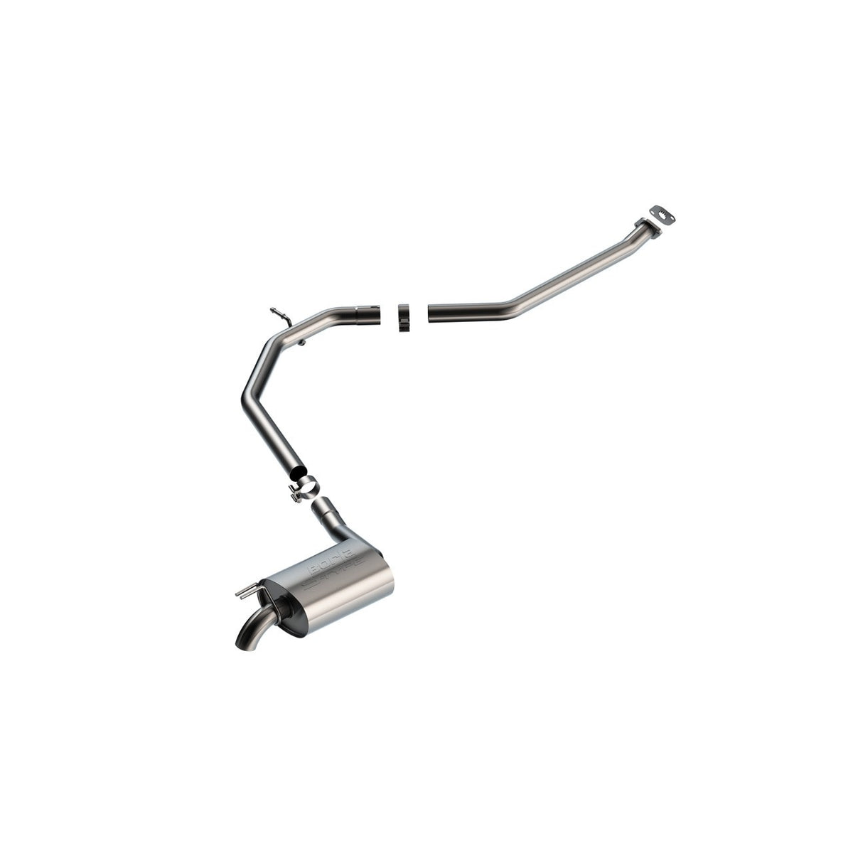 T-304 stainless steel exhaust system kit from Borla part number 140968