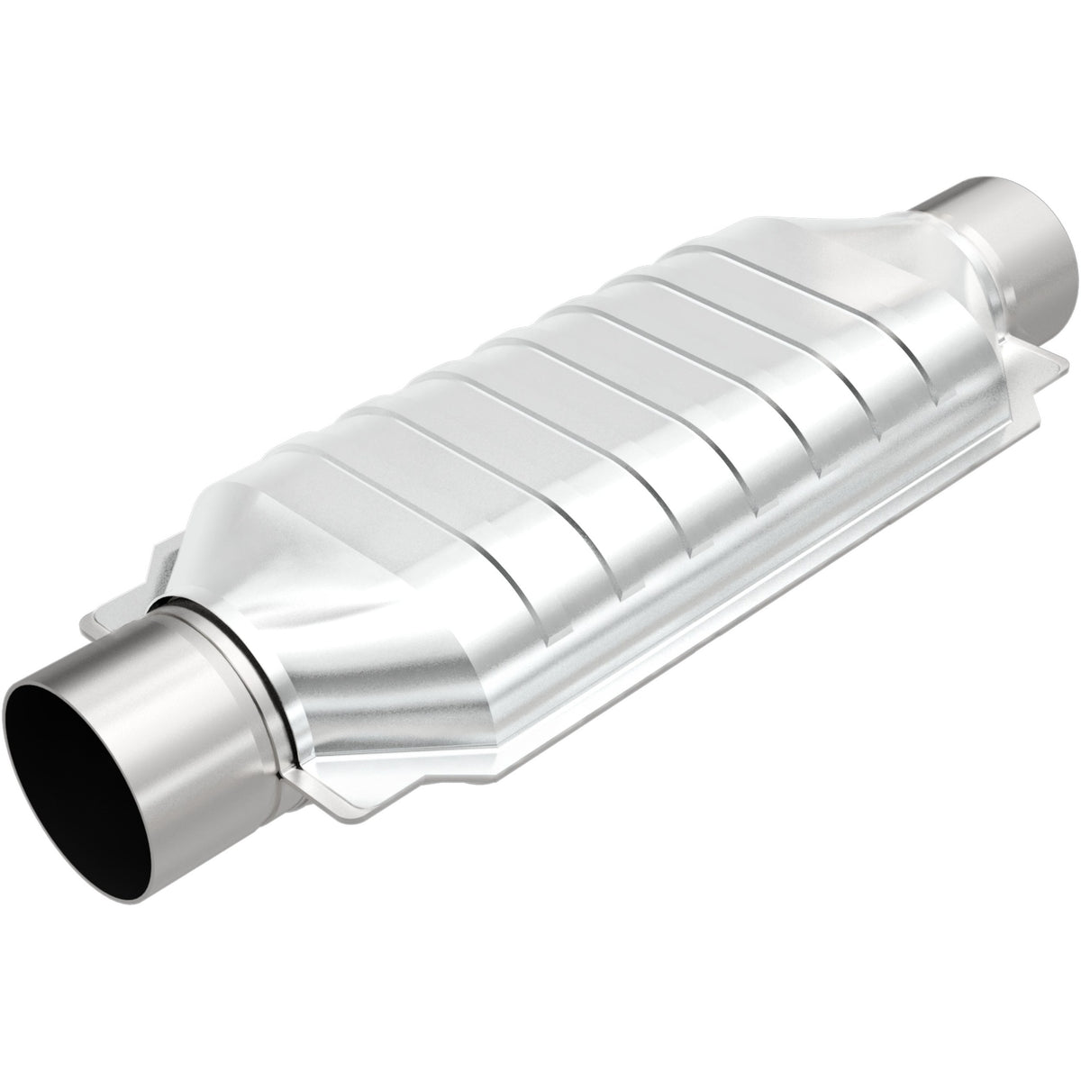 Stainless stainless steel catalytic converter from MagnaFlow Exhaust Products part number 99509HM