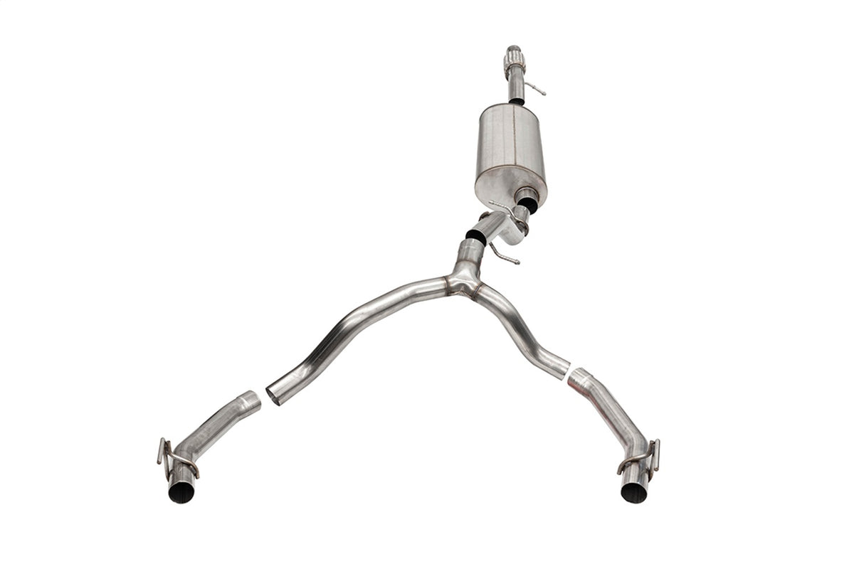 304 stainless steel exhaust system kit from Corsa Performance part number 21131