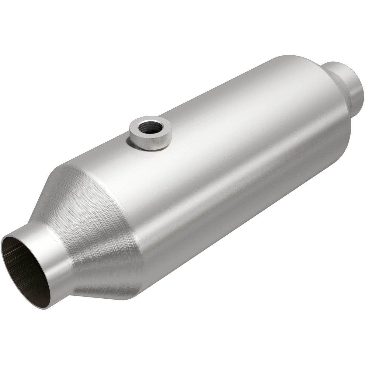 Stainless stainless steel catalytic converter from MagnaFlow Exhaust Products part number 4451354