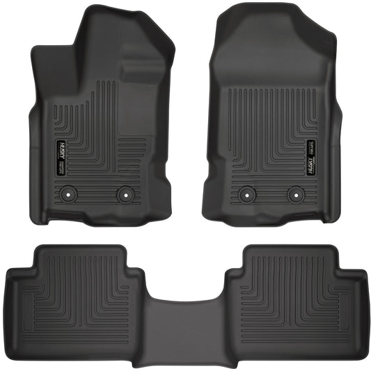 Husky Liners 93801 Weatherbeater - Front & 2nd Seat Floor LinersFloor LinerHusky Liners