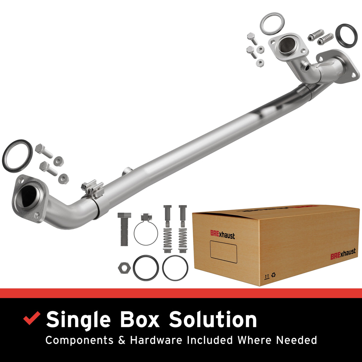 Exhaust Pipe Kit from BRExhaust part number 107-0222