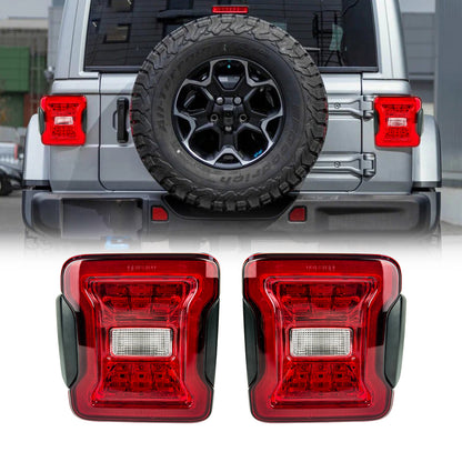 Red lens tail light set from AMERICAN MODIFIED part number AMJPAC03318