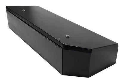Black underseat storage box from Tuffy Security Products part number 344-01