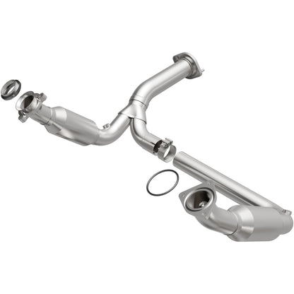 Stainless stainless steel catalytic converter from MagnaFlow Exhaust Products part number 49194
