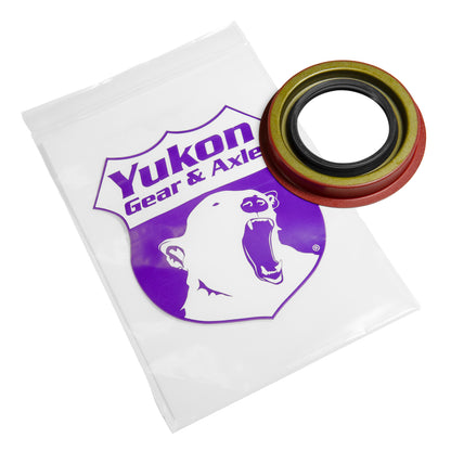 Black differential pinion seal from Yukon Gear and Axle part number YMS2286