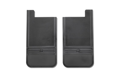 Black rubber mud flap from Husky Liners part number 55100