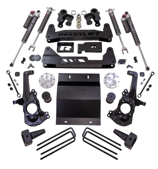 Black suspension lift kit from ReadyLift part number 42-30640