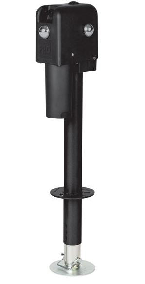 Black steel trailer jack from Husky Towing part number 81201
