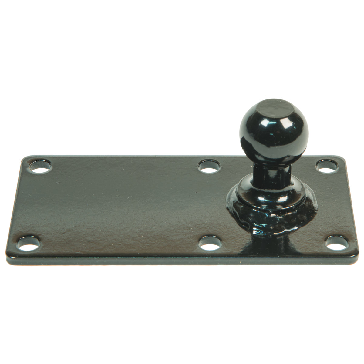 Black powder coated steel trailer sway control kit from Husky Towing part number 34842