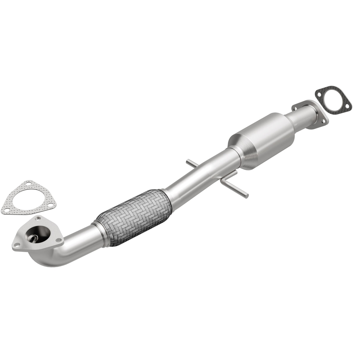 Stainless stainless steel catalytic converter from MagnaFlow Exhaust Products part number 5421911