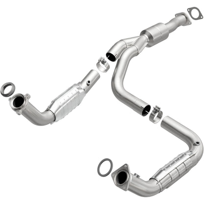 Stainless stainless steel catalytic converter from MagnaFlow Exhaust Products part number 52113