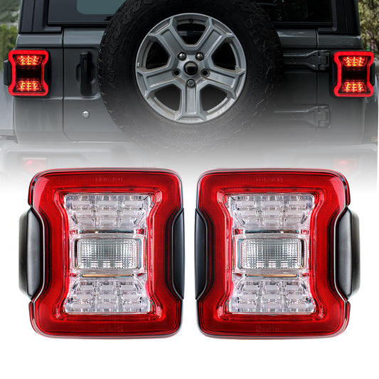 Clear tail light set from AMERICAN MODIFIED part number AMJPCA03302