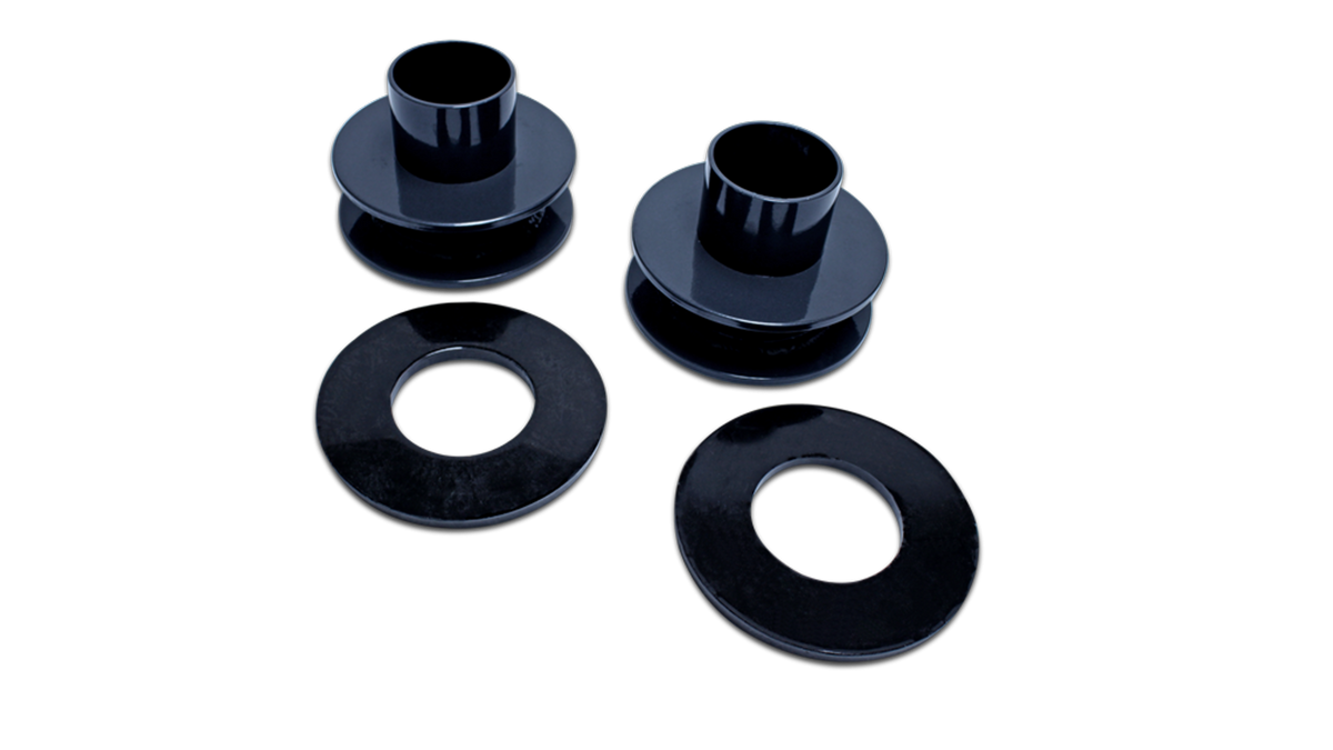 Black smooth metal suspension leveling kit from Body Armor 4x4 part number 50208-DG