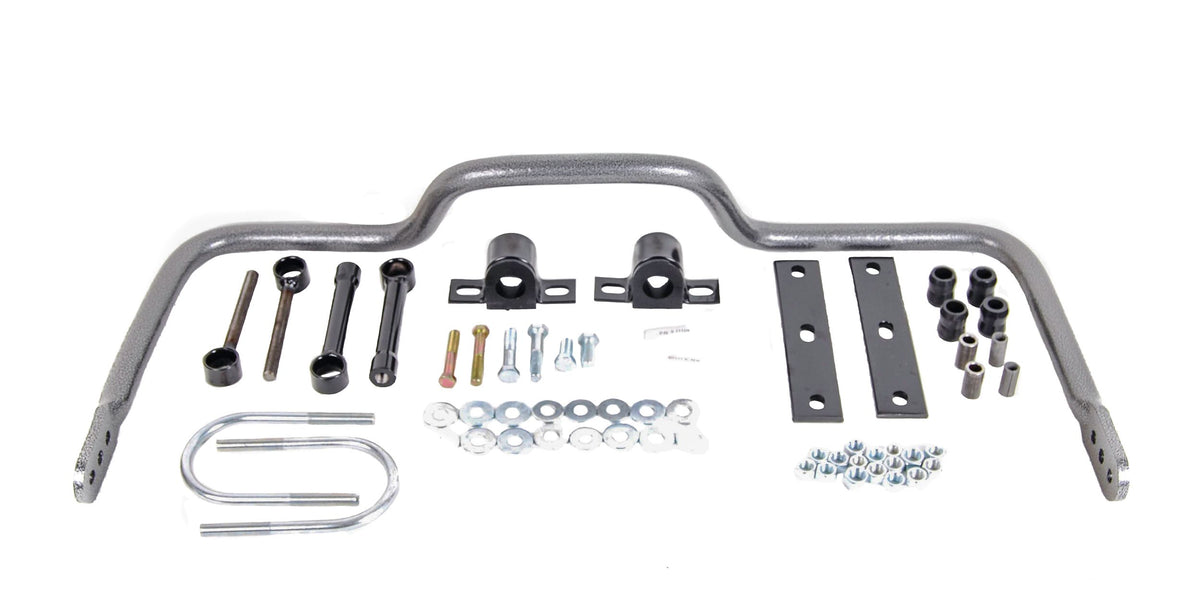 Silver hammertone suspension stabilizer bar kit from Hellwig part number 7643