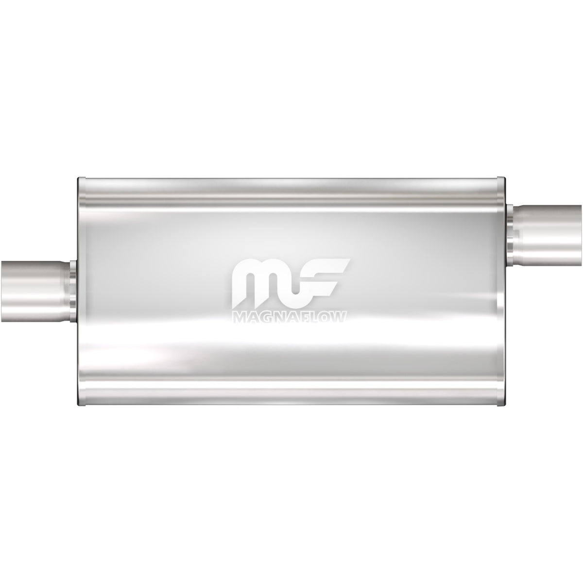 Satin exhaust muffler from MagnaFlow Exhaust Products part number 12909