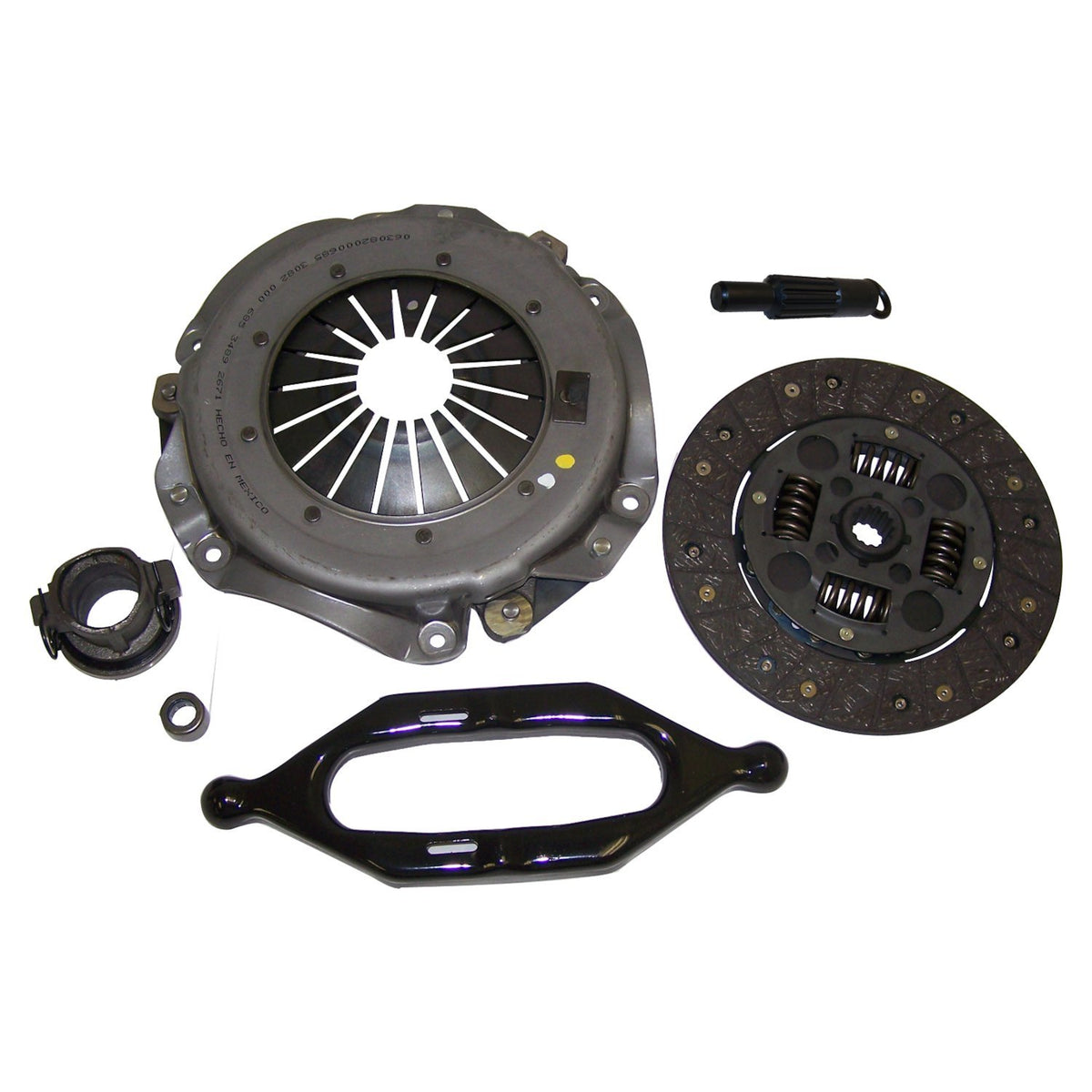 Black, gray transmission clutch kit from Crown Automotive Jeep Replacement part number TXYZ9499F
