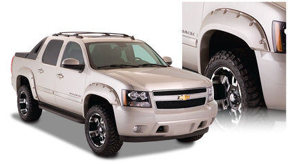 Black abs thermoplastic fender flare set from Husky Liners part number 2804932