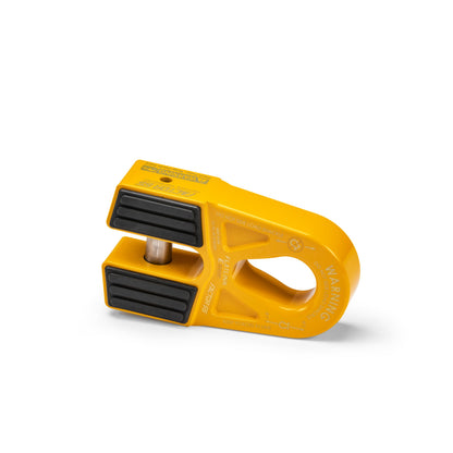 Yellow powdercoat 6061 aluminum winch shackle from Factor 55 part number 00080-03