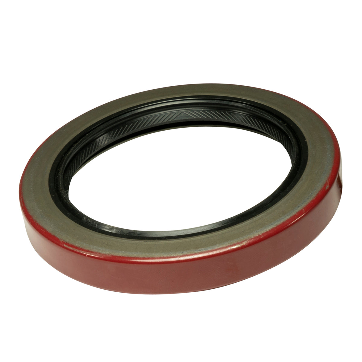 Black drive axle shaft seal from Yukon Gear and Axle part number YMS2081