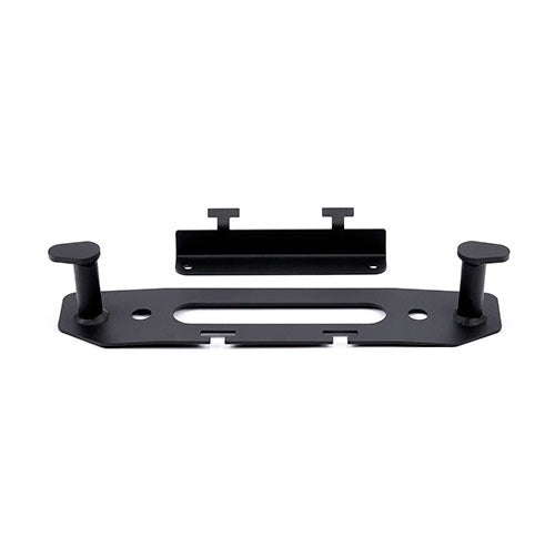 Black steel winch fairlead mount bracket from Warn part number 102222