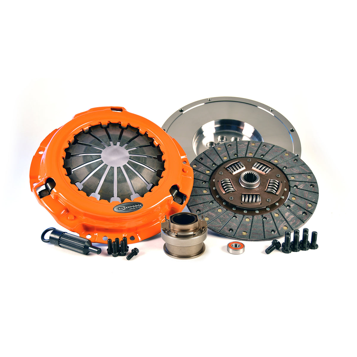 Transmission Clutch and Flywheel Kit with mounting hardware from Centerforce part number KCFT409540