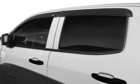 Husky Liners 2854049 Low Profile Ventvisor Deflector; Smoke; Outside Mount; 4 pc.Side Window DeflectorHusky Liners