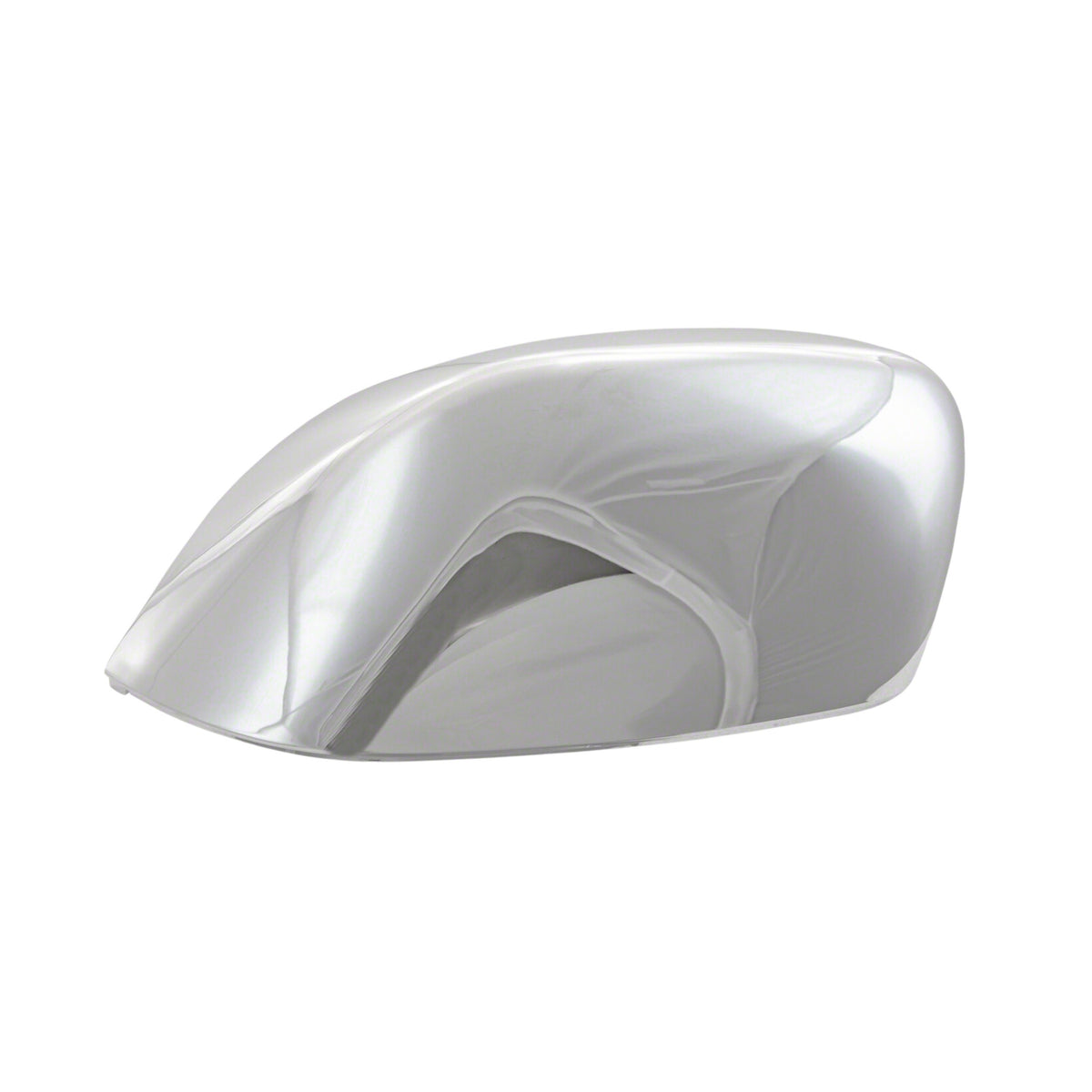 Silver chrome plated abs plastic door mirror cover from Coast To Coast part number MC67532R