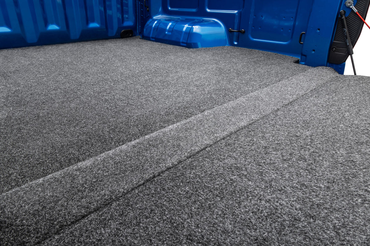 Grey polypropylene truck bed mat from Husky Liners part number HXLTBMC20SBS