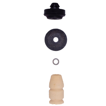Yellow paint suspension shock absorber from Bilstein part number 24-266664