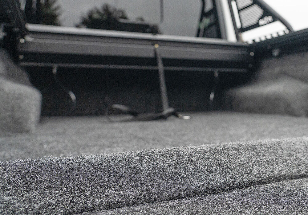 Grey polypropylene truck bed liner from Husky Liners part number HBRJ20SBK