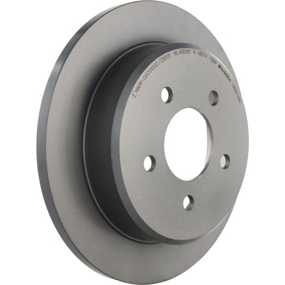 Gray cast iron disc brake rotor from Brembo part number 08.8214.81