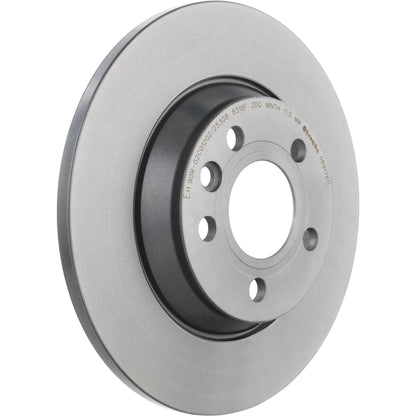 Gray cast iron disc brake rotor from Brembo part number 08.9176.11