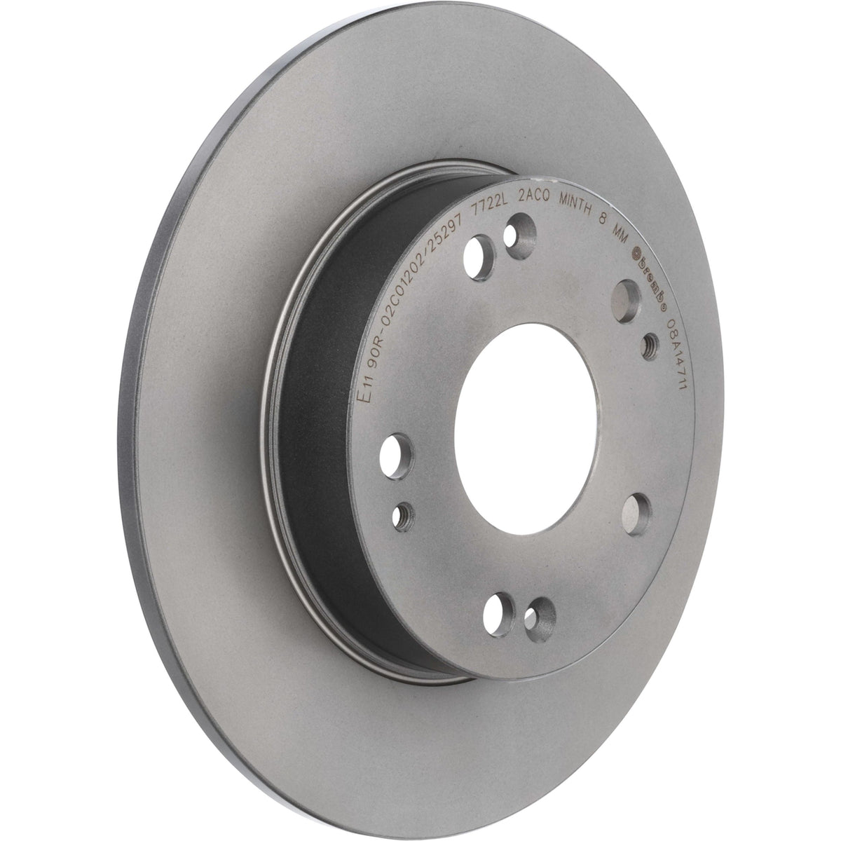 Gray cast iron disc brake rotor from Brembo part number 08.A147.11