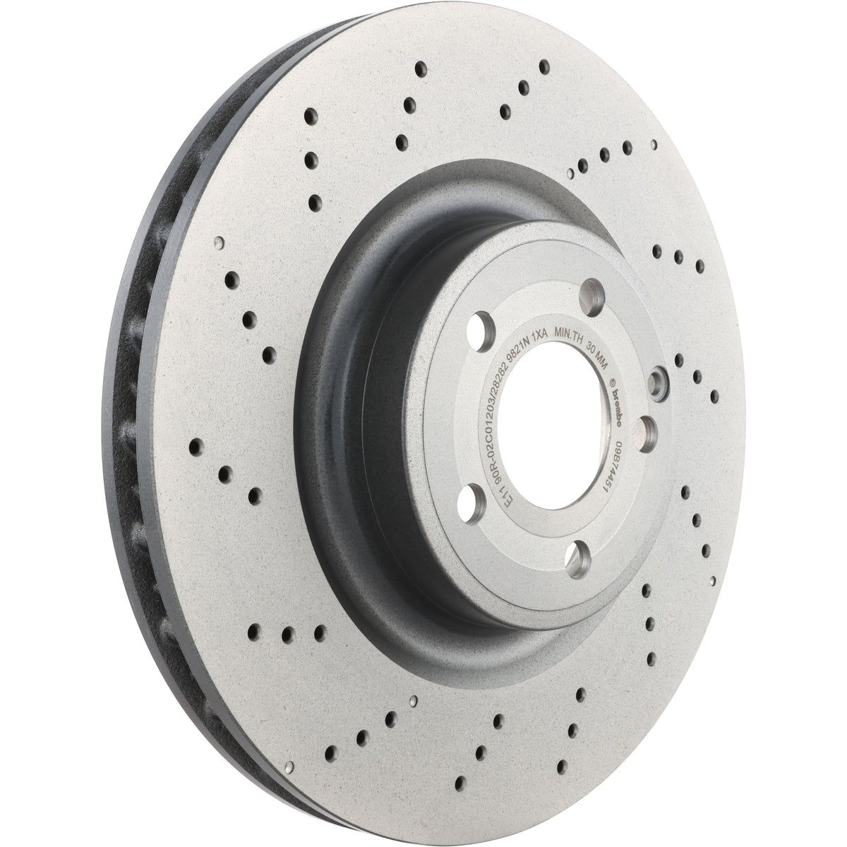 Disc Brake Rotor from Brembo part number 09.B744.51